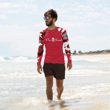 Load image into Gallery viewer, Men&#39;s Rash Guard Red Camo (RED)
