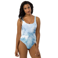 Load image into Gallery viewer, One-Piece Swimsuit WaterColor (Light Blue)
