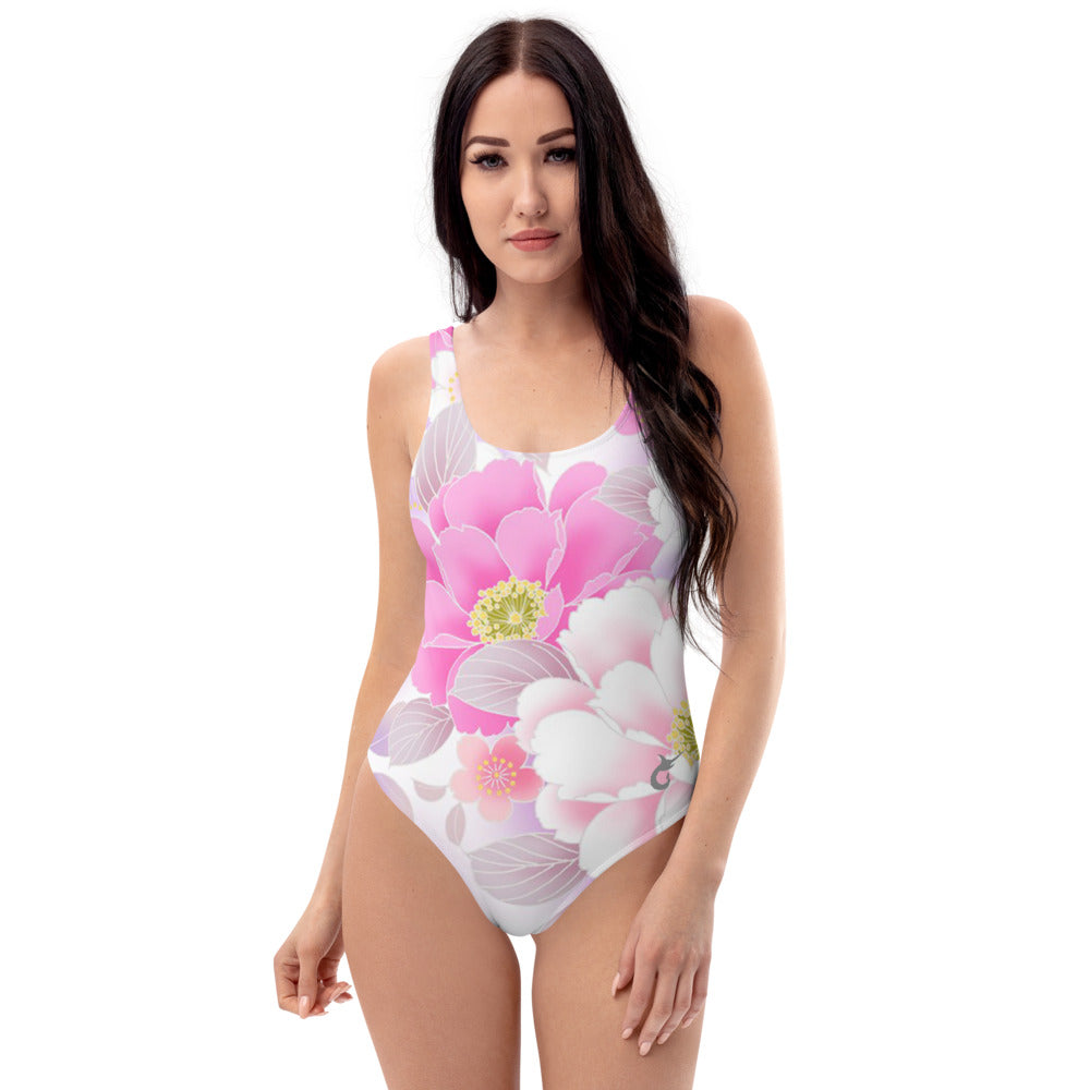 One-Piece Swimsuit Pretty In Pink