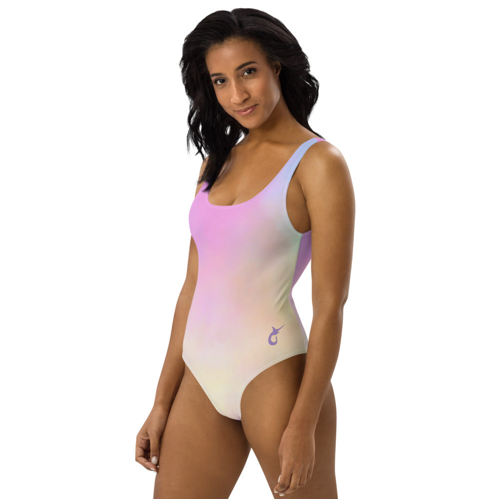 One-Piece Swimsuit Cotton Candy
