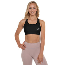 Load image into Gallery viewer, Padded Sports Bra (Black)
