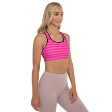 Load image into Gallery viewer, Padded Sports Bra Love (Pink)
