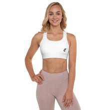Load image into Gallery viewer, Padded Sports Bra (White)
