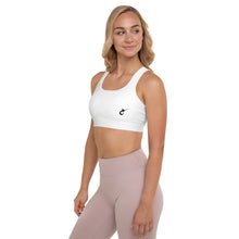 Load image into Gallery viewer, Padded Sports Bra (White)
