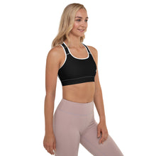 Load image into Gallery viewer, Padded Sports Bra (Black)
