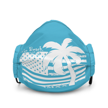 Load image into Gallery viewer, Premium face mask American Palm (Blue)
