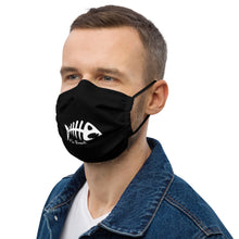 Load image into Gallery viewer, Premium face mask Fish Bone (Black)
