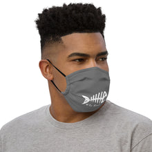 Load image into Gallery viewer, Premium face mask Fish Bone (Grey)

