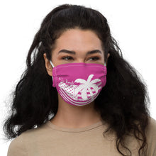 Load image into Gallery viewer, Premium face mask American Palm (Pink)

