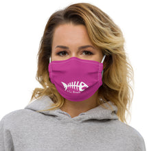 Load image into Gallery viewer, Premium face mask Fish Bone (Pink)
