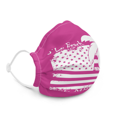 Load image into Gallery viewer, Premium face mask American Palm (Pink)
