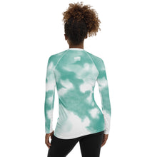 Load image into Gallery viewer, Women&#39;s Rash Guard Blue Water
