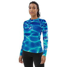 Load image into Gallery viewer, Women&#39;s Rash Guard Reflections (Dark)
