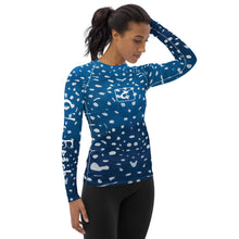 Load image into Gallery viewer, Women&#39;s Rash Guard Whale Shark
