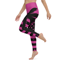 Load image into Gallery viewer, Yoga Leggings American Palm (Pink)
