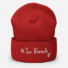 Load image into Gallery viewer, O&#39;Lo Beach Cuffed Beanie (White)
