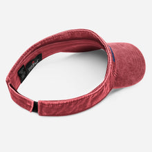 Load image into Gallery viewer, Catch-A-Dream Denim visor (Blue Wordmark)
