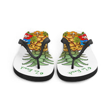 Load image into Gallery viewer, Flip-Flops Pineapple (White)
