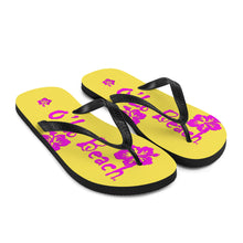 Load image into Gallery viewer, Flip-Flops Hibiscus (Yellow)
