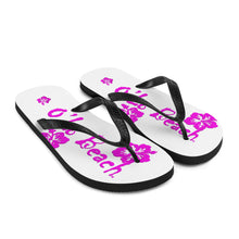 Load image into Gallery viewer, Flip-Flops Hibiscus (White)
