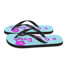 Load image into Gallery viewer, Flip-Flops Hibiscus (Blue)
