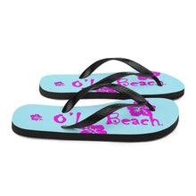 Load image into Gallery viewer, Flip-Flops Hibiscus (Blue)
