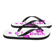 Load image into Gallery viewer, Flip-Flops Hibiscus (White)
