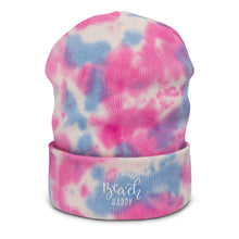 Load image into Gallery viewer, Tie-dye beanie Beach Happy
