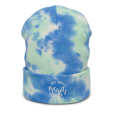 Load image into Gallery viewer, Tie-dye beanie Beach Happy
