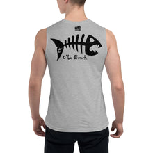 Load image into Gallery viewer, Muscle Shirt Fish Bone TNT Fishing Charters
