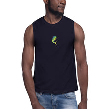 Load image into Gallery viewer, Muscle Shirt Mahi Mahi (Action) Dark
