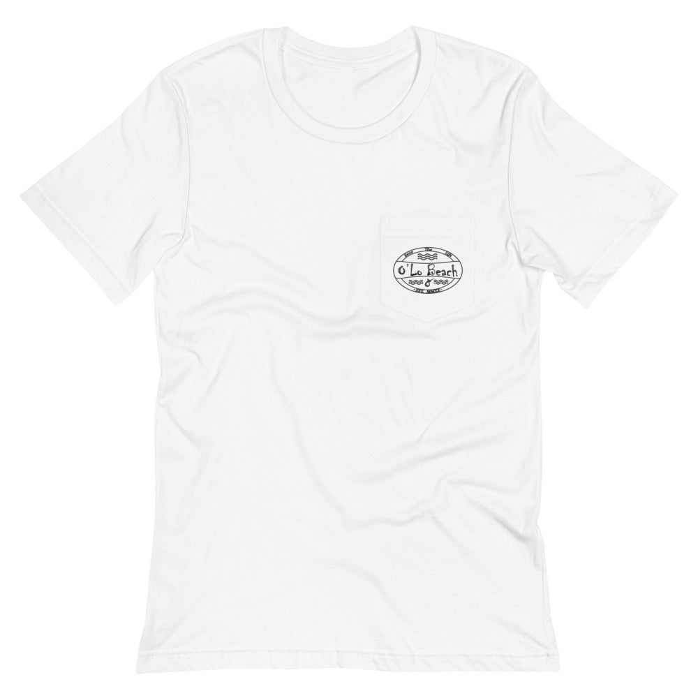 Pocket O'Lo Oval T-Shirt (White)