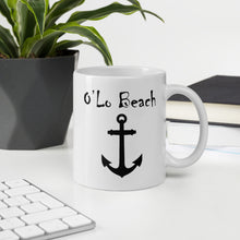 Load image into Gallery viewer, White glossy mug Anchor
