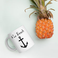 Load image into Gallery viewer, White glossy mug Anchor
