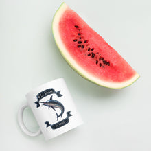 Load image into Gallery viewer, White glossy mug Marlin
