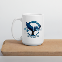 Load image into Gallery viewer, White glossy mug Whale Tail
