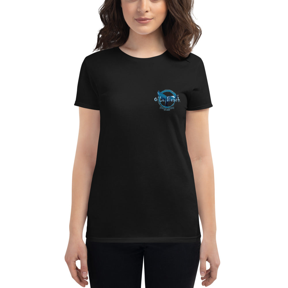 Women's short sleeve t-shirt Whale Tail