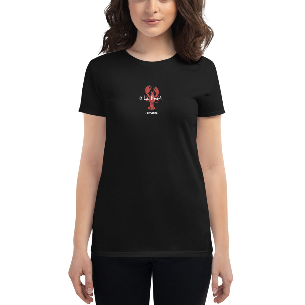 Women's short sleeve t-shirt Lobster