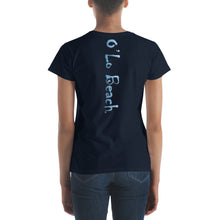 Load image into Gallery viewer, Women&#39;s short sleeve t-shirt Blue O&#39;Lo
