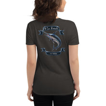 Load image into Gallery viewer, Women&#39;s short sleeve t-shirt Marlin
