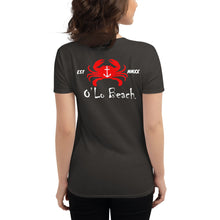 Load image into Gallery viewer, Women&#39;s short sleeve t-shirt Crab
