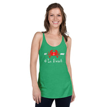 Load image into Gallery viewer, Women&#39;s Racerback Tank Crab
