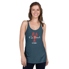 Load image into Gallery viewer, Women&#39;s Racerback Tank Lobster
