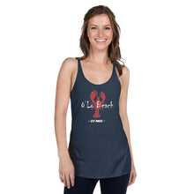 Load image into Gallery viewer, Women&#39;s Racerback Tank Lobster
