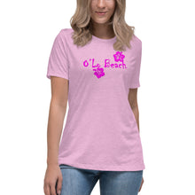 Load image into Gallery viewer, Women&#39;s Relaxed T-Shirt Hibiscus

