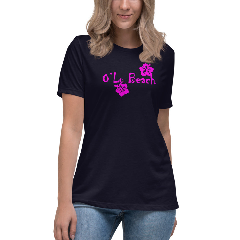 Women's Relaxed T-Shirt Hibiscus