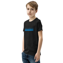 Load image into Gallery viewer, Catch-A-Dream Youth Short Sleeve (Blue Wordmark)

