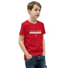 Load image into Gallery viewer, Catch-A-Dream Youth Short Sleeve (White Wordmark)
